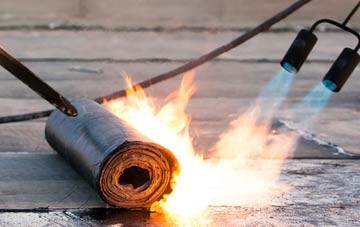 Orton asphalt flat roofing repairs